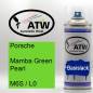 Preview: Porsche, Mamba Green Pearl, M6S / L0: 400ml Sprühdose, von ATW Autoteile West.